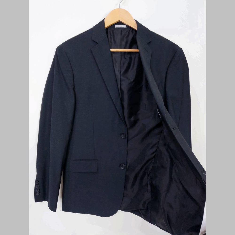 Nordstrom Rack Two Button Notch Lapel Trim Fit Suit Jacket Blazer — image 4 of 8